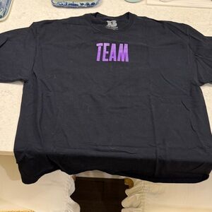 Black Justin Bieber Team T-Shirt